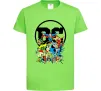 Детская футболка DC Heroes Лаймовый фото