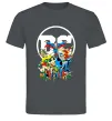Чоловіча футболка DC Heroes Графіт фото