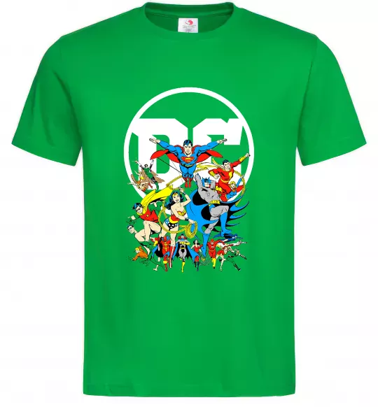 Чоловіча футболка DC Heroes Зелений фото