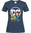 Жіноча футболка DC Heroes Темно-синій фото