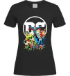 Жіноча футболка DC Heroes Чорний фото
