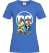Жіноча футболка DC Heroes Яскраво-синій фото