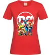 Жіноча футболка DC Heroes Червоний фото