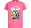 Детская футболка DC Heroes Ярко-розовый фото