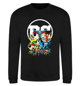 Свитшот DC Heroes Черный фото