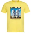 Мужская футболка Pink Floyd The division bell Лимонный фото