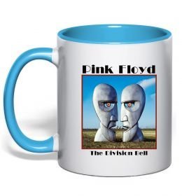 Чашка з кольоровою ручкою Pink Floyd The division bell