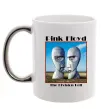 Чашка с цветной ручкой Pink Floyd The division bell Серебро фото