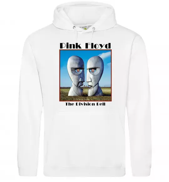 Жіноча толстовка (худі) Pink Floyd The division bell Білий фото