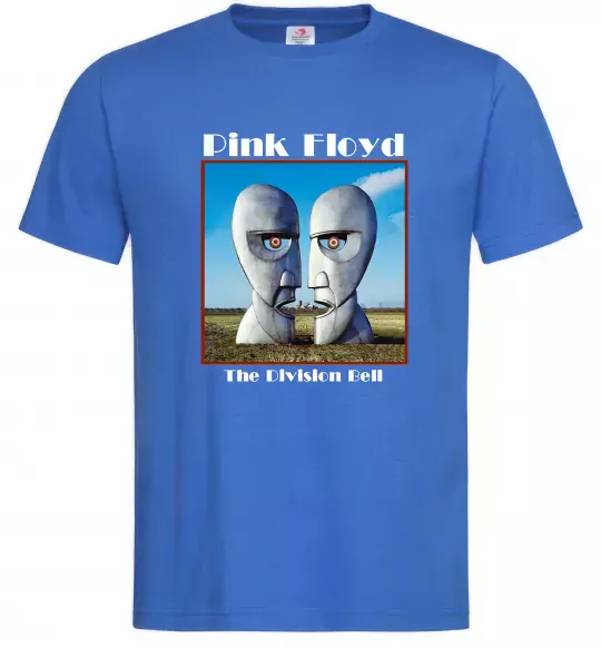 Мужская футболка Pink Floyd The division bell Ярко-синий фото
