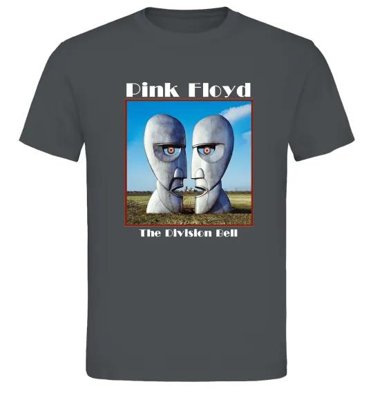 Мужская футболка Pink Floyd The division bell Графит фото