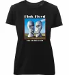 Жіноча преміум футболка Pink Floyd The division bell Чорний фото