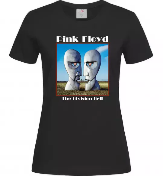 Жіноча футболка Pink Floyd The division bell Чорний фото
