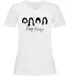 Женская футболка Pink Floyd Силуети Белый фото