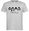 Мужская футболка Pink Floyd Силуети Серый фото