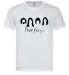 Мужская футболка Pink Floyd Силуети Белый фото