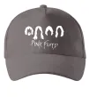 Кепка Pink Floyd Силуети Серый фото