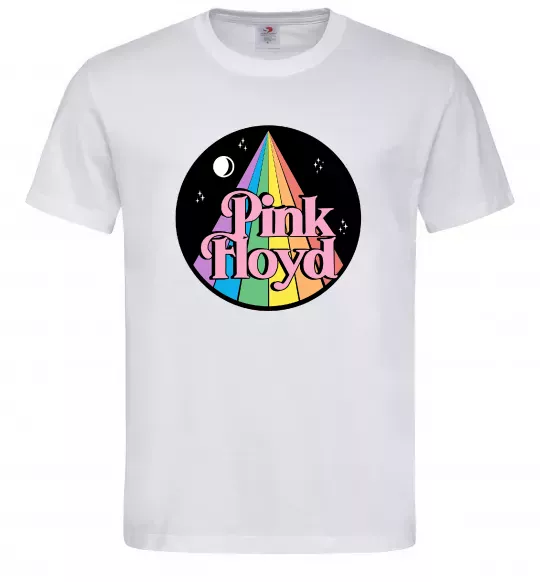 Мужская футболка Коло Pink Floyd Белый фото