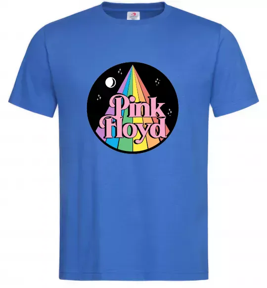 Мужская футболка Коло Pink Floyd Ярко-синий фото