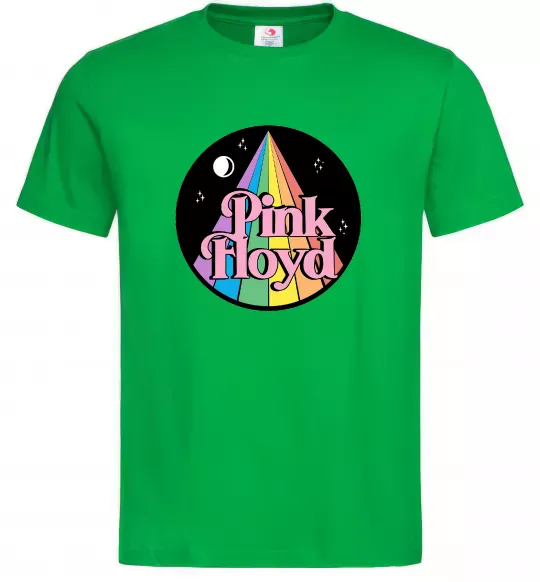 Мужская футболка Коло Pink Floyd Зеленый фото