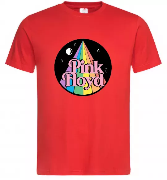 Мужская футболка Коло Pink Floyd Красный фото
