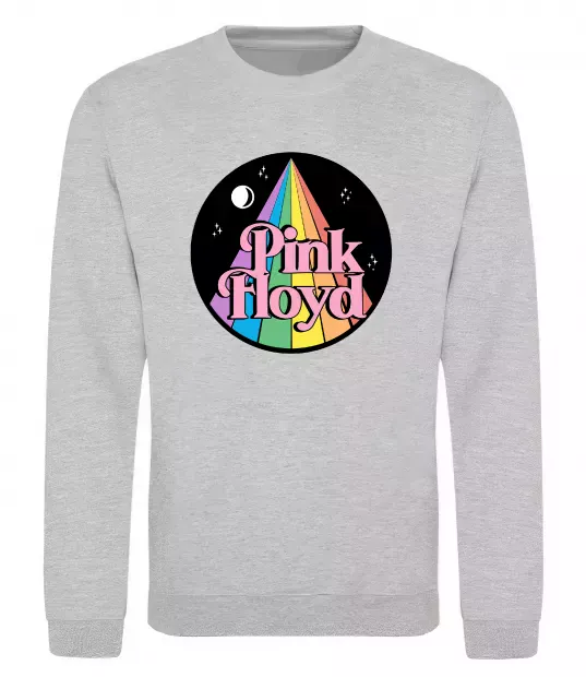 Свитшот Коло Pink Floyd Серый меланж фото