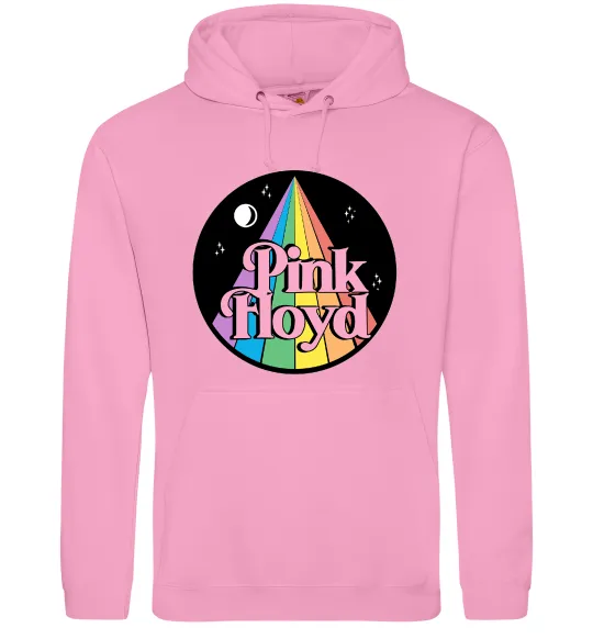 Мужская толстовка (худи) Коло Pink Floyd Розовый фото