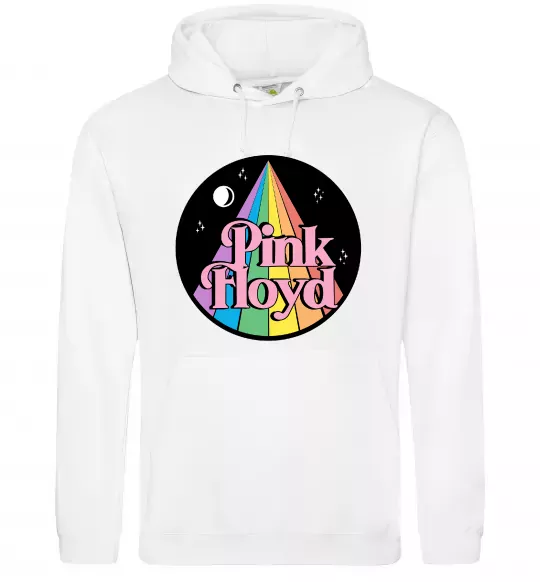 Женская толстовка (худи) Коло Pink Floyd Белый фото