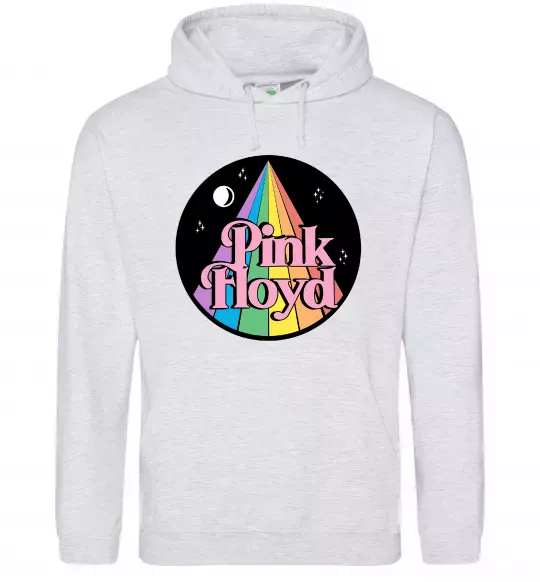 Женская толстовка (худи) Коло Pink Floyd Серый меланж фото