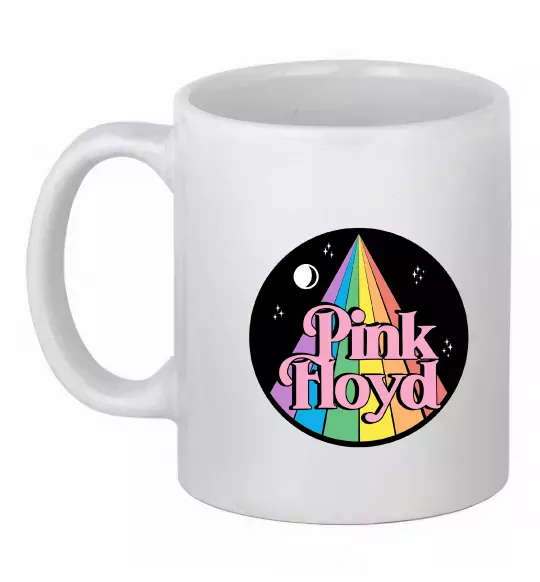 Чашка керамическая Коло Pink Floyd Белый фото