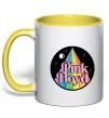 Чашка с цветной ручкой Коло Pink Floyd Солнечно желтый Чашка с цветной ручкой Коло Pink Floyd Солнечно желтый фото
