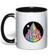 Чашка с цветной ручкой Коло Pink Floyd Черный Чашка с цветной ручкой Коло Pink Floyd Черный фото
