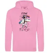 Жіноча толстовка (худі) Pink Floyd art Рожевий фото