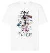 Футболка Оверсайз Pink Floyd art Белый фото