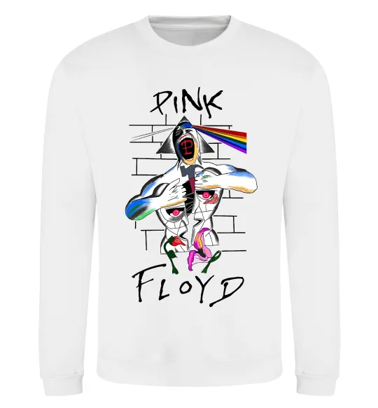 Свитшот Pink Floyd art Белый фото