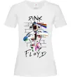 Женская футболка Pink Floyd art Белый фото