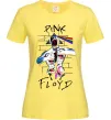 Женская футболка Pink Floyd art Лимонный фото