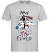 Мужская футболка Pink Floyd art Серый фото