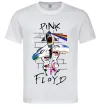 Мужская футболка Pink Floyd art Белый фото