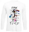 Лонгслів Pink Floyd art Білий фото