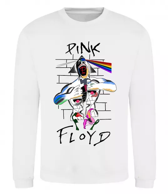 Світшот Pink Floyd art Білий фото