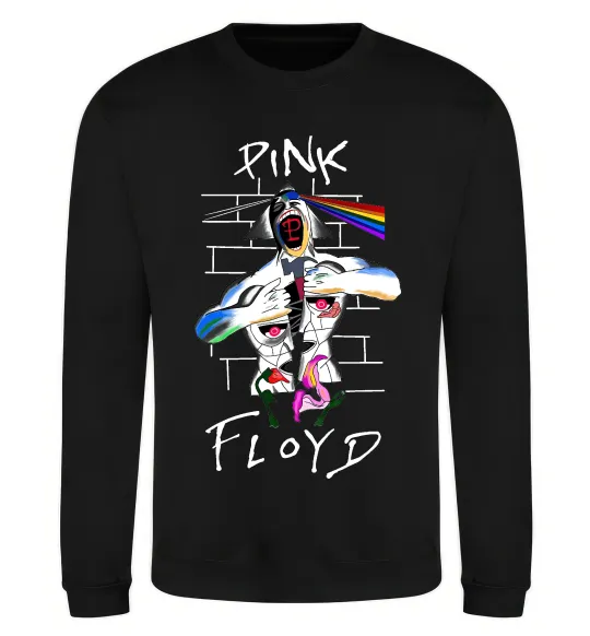 Свитшот Pink Floyd art Черный фото