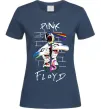 Женская футболка Pink Floyd art Темно-синий фото