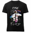Мужская премиум футболка Pink Floyd art Черный фото