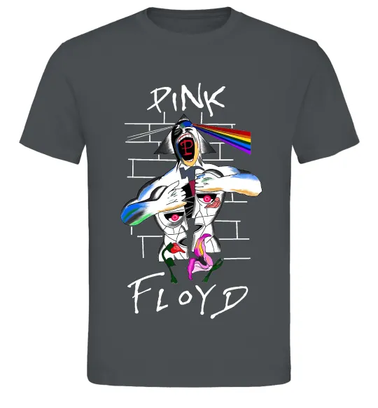 Мужская футболка Pink Floyd art Графит фото