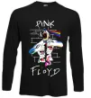 Лонгслів Pink Floyd art Чорний фото