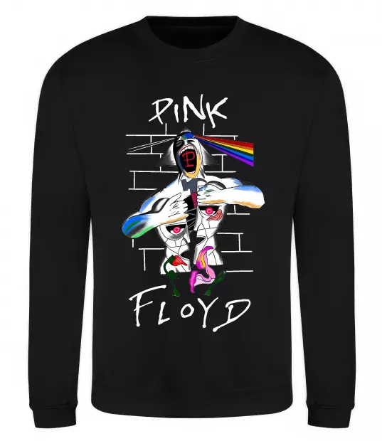 Світшот Pink Floyd art Чорний фото