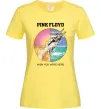 Женская футболка Wish you were here Pink Floyd Лимонный фото