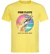 Мужская футболка Wish you were here Pink Floyd Лимонный фото