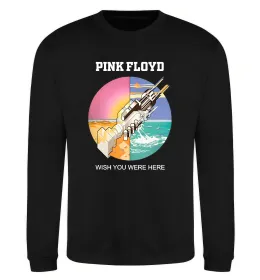 Світшот Wish you were here Pink Floyd Чорний фото
